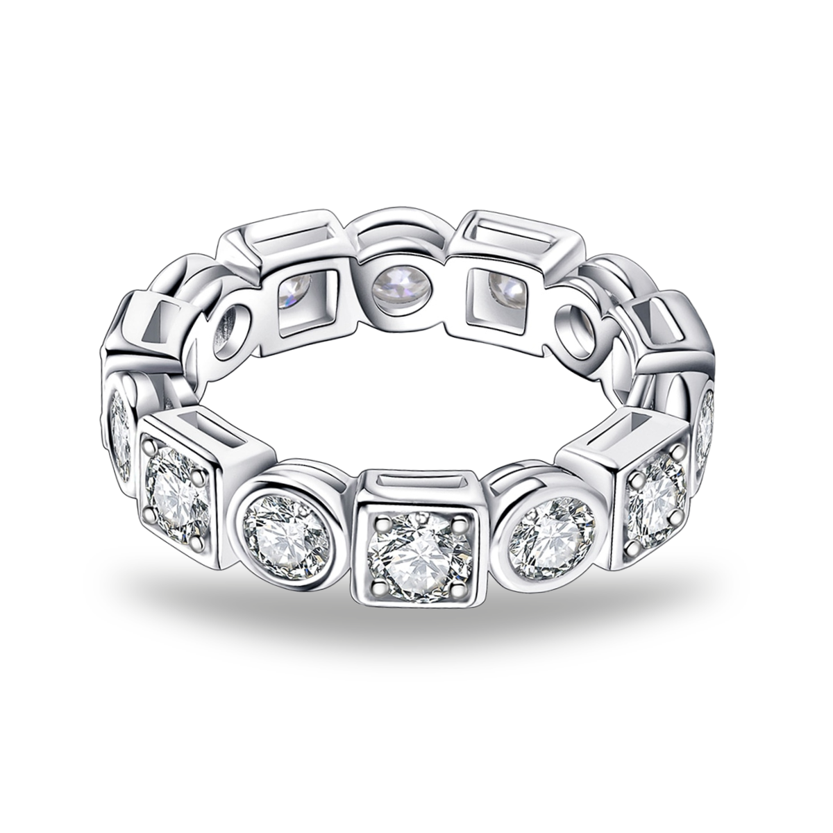 Alternity Moissanite Wedding Ring