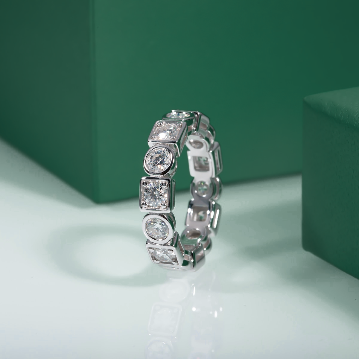 Alternity Moissanite Wedding Ring