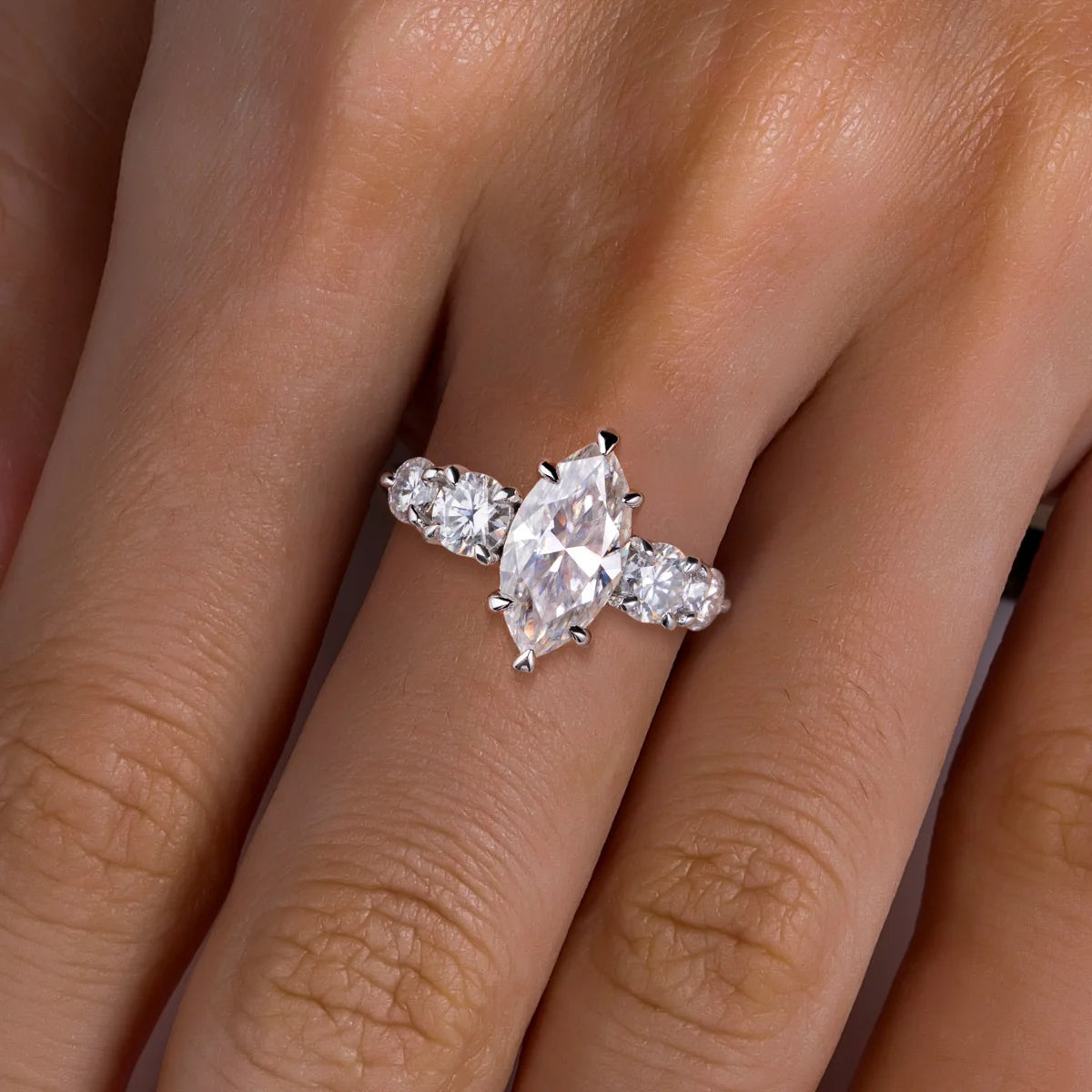 Claire Moissanite Ring