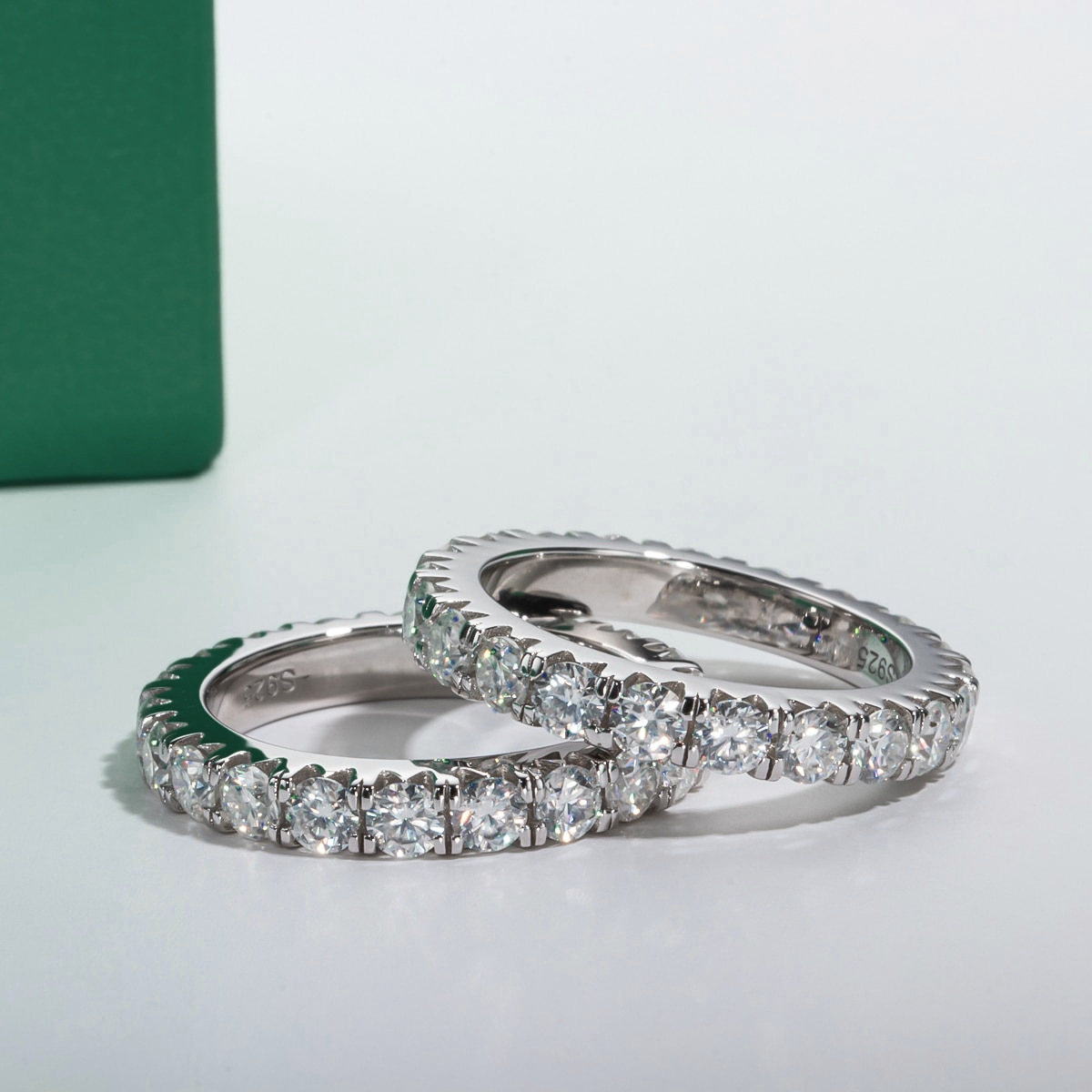 Eternal Love Moissanite Wedding Ring
