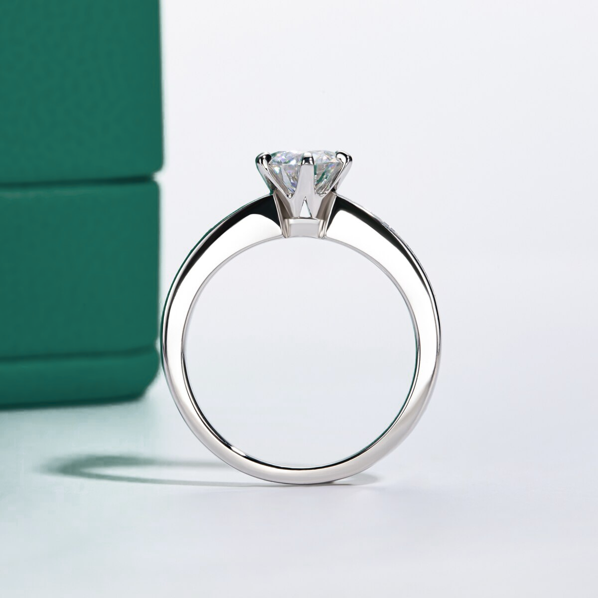 Galaxy Moissanite Ring