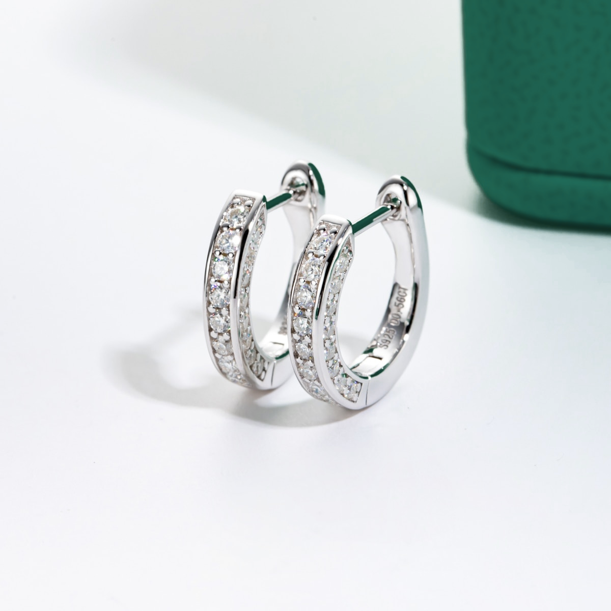 Earrings, Silver Earrings, Jewelry Earrings, Moissanite Earrings, Certified Moissanite Earrings