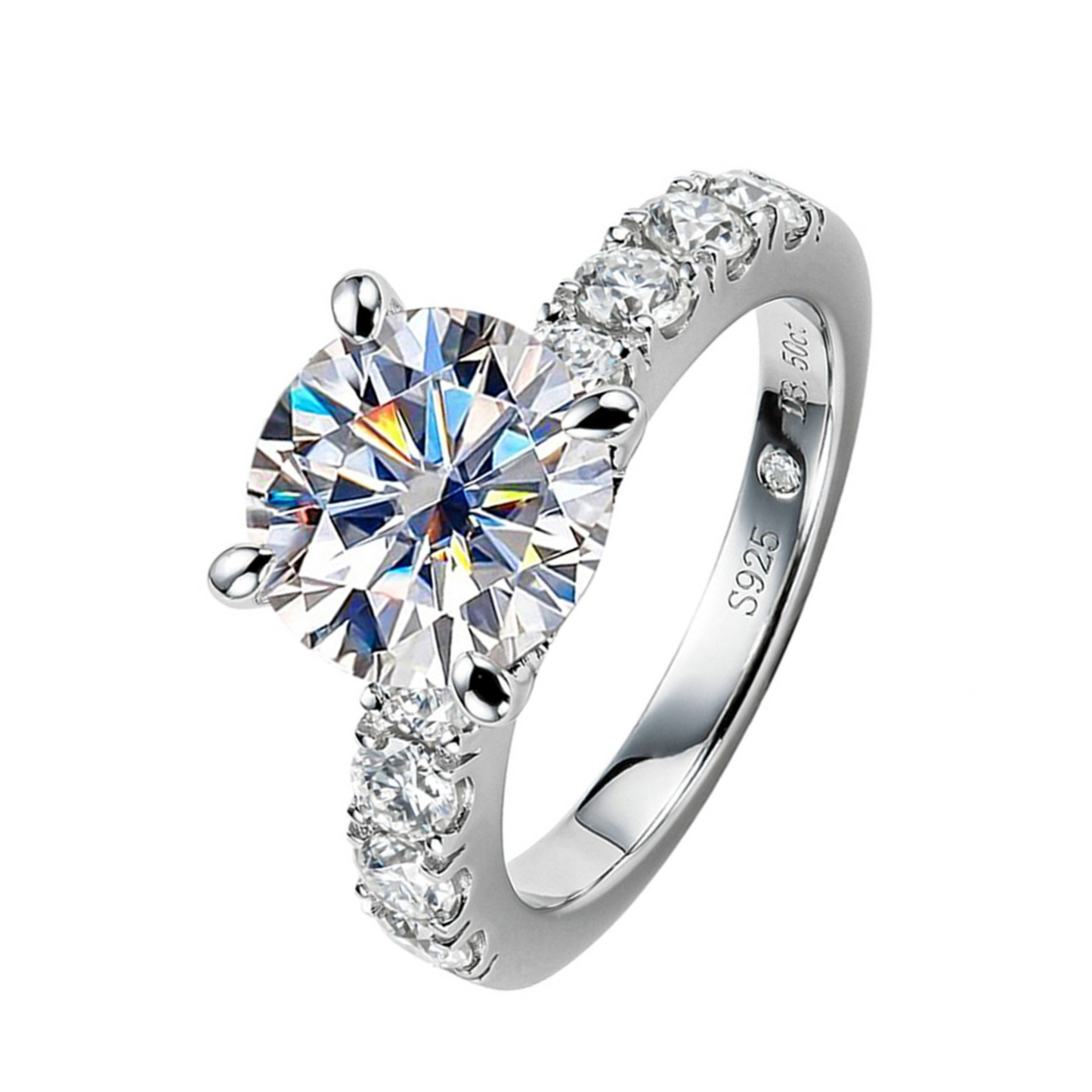 Celestial Moissanite Ring