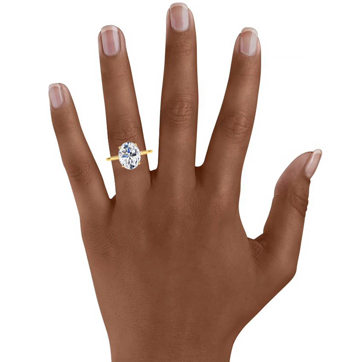 Wedding Rings, Silver Solitaire Rings, Engagement Solitaire Rings, Solitaire Rings with Moissanite, Solitaire Rings with Certified Moissanite
