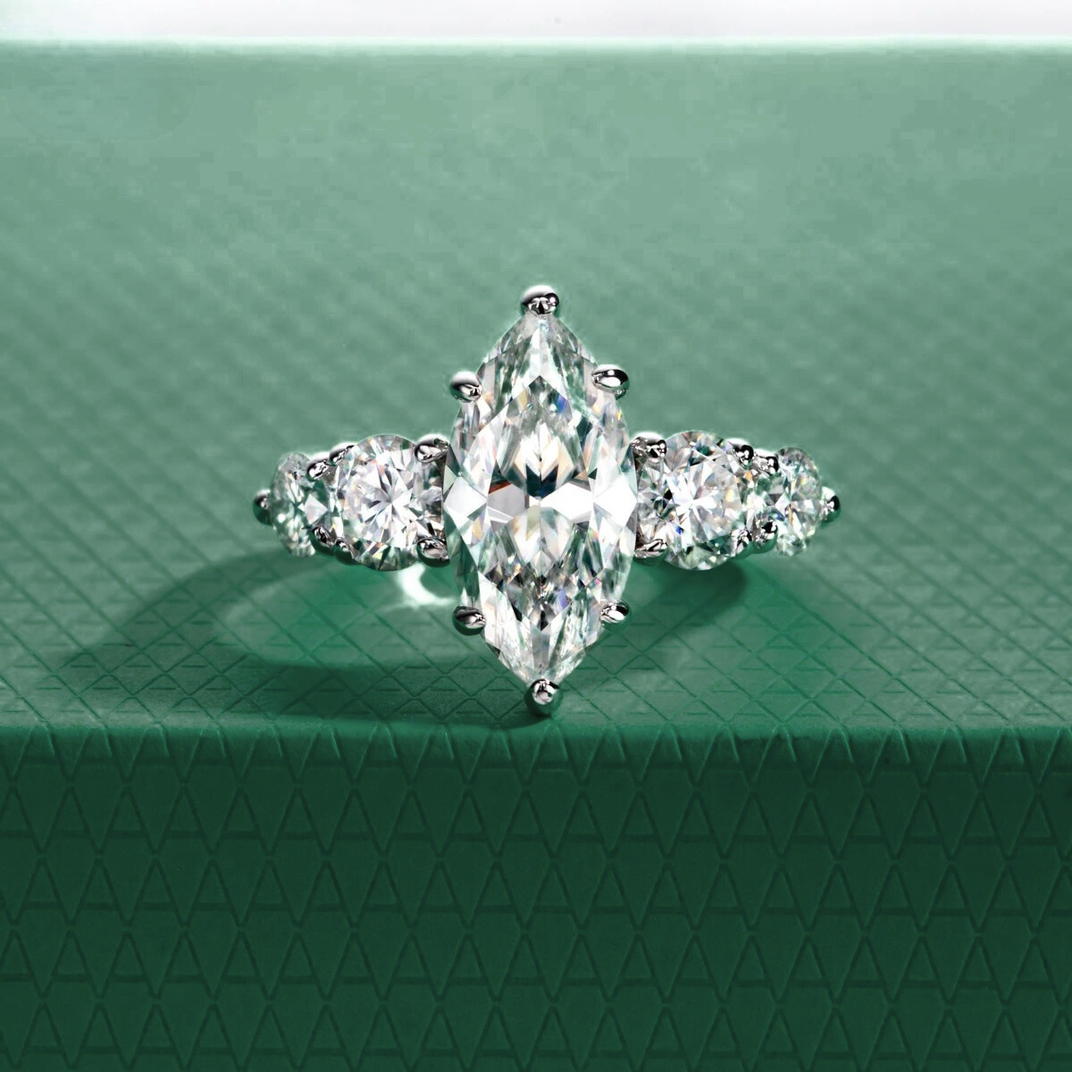 Claire Moissanite Ring