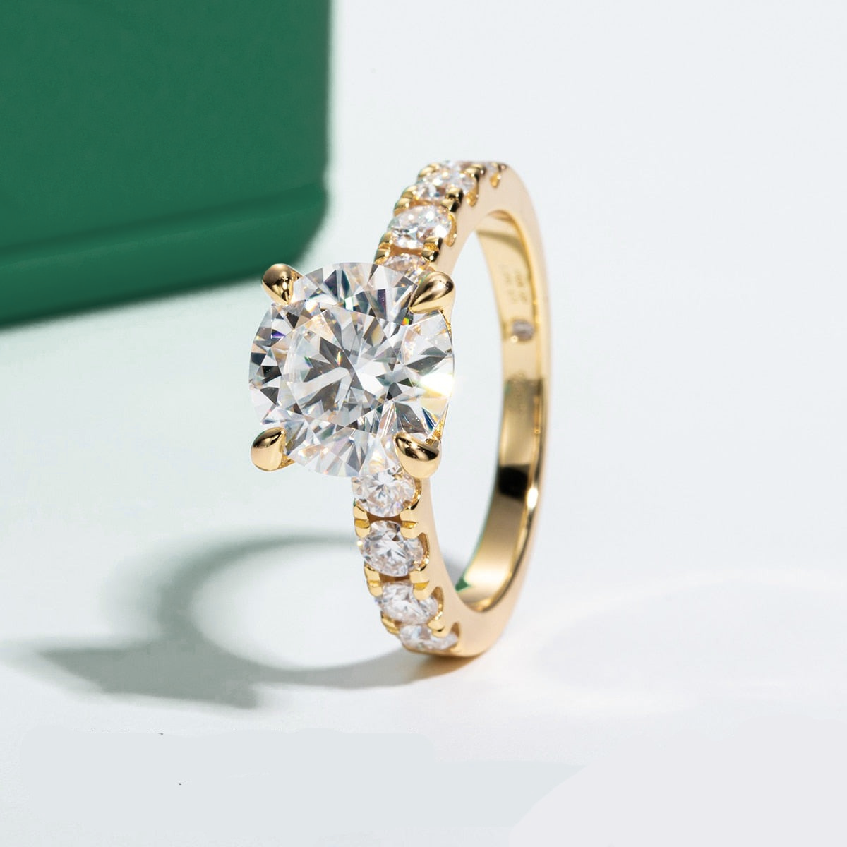 Celestial Moissanite Ring