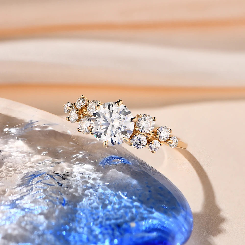 Moissanite Ring