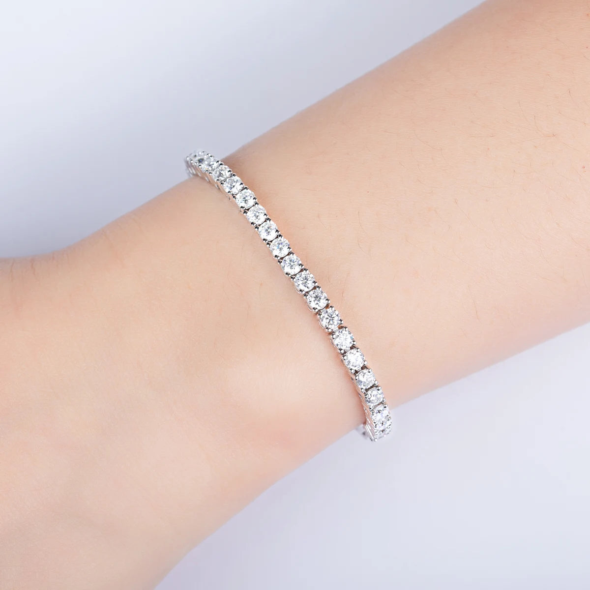 Riviera Balance Moissanite Bracelet