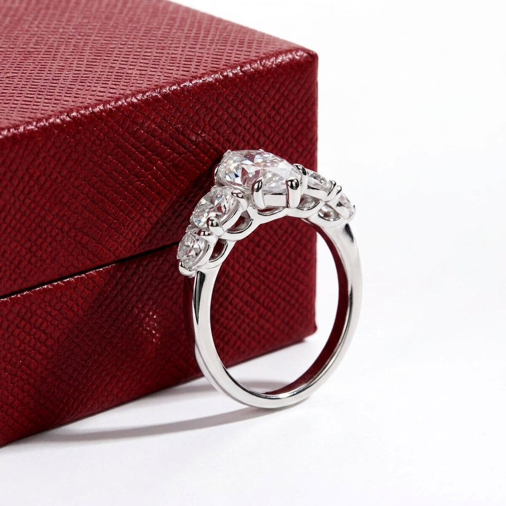 Claire Moissanite Ring