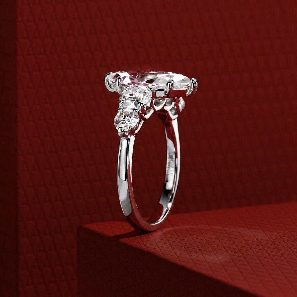 Claire Moissanite Ring