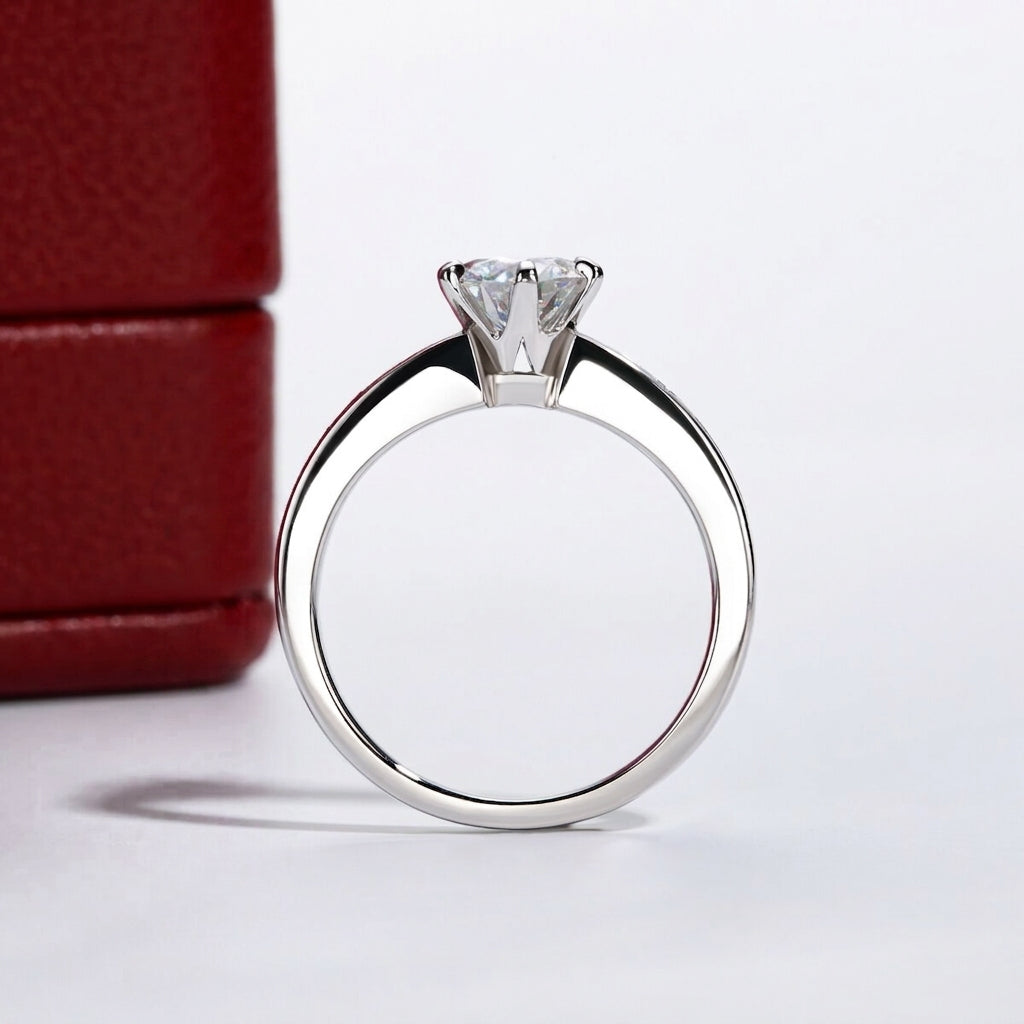 Galaxy Moissanite Ring
