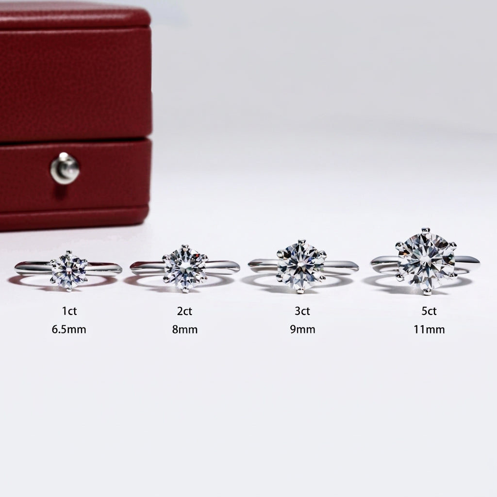 Classique Moissanite Solitaire Ring