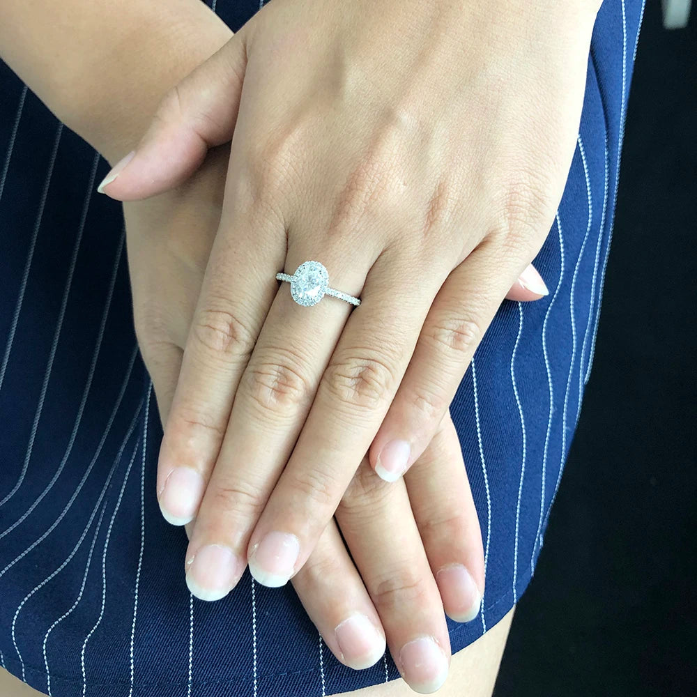 White Gold Engagement Ring