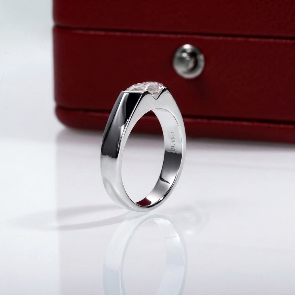 Highness Marquise Moissanite Ring
