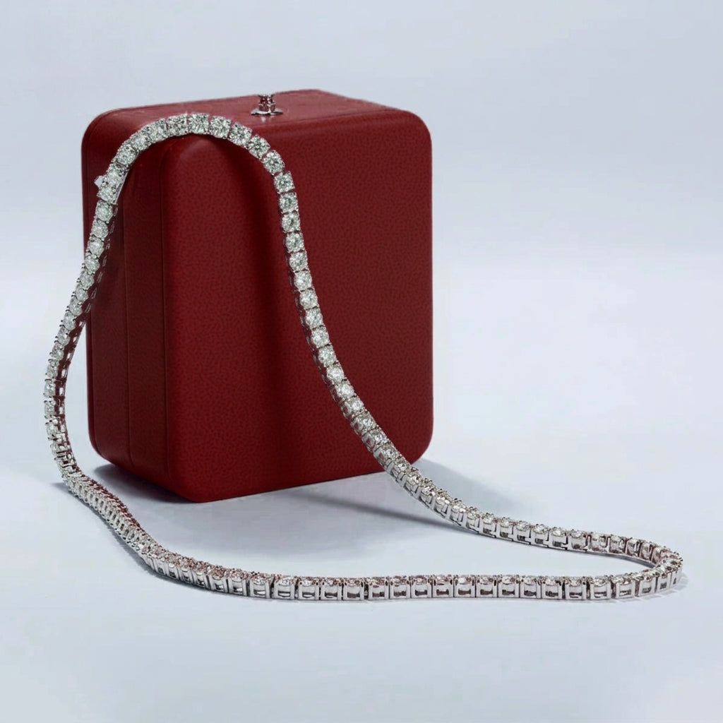 Riviera Moissanite Necklace