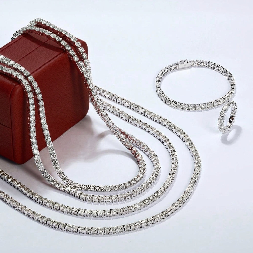 Riviera Moissanite Necklace