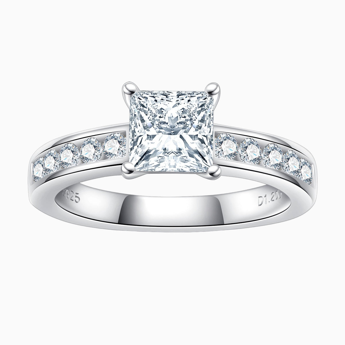 Promise Royale Princess Moissanite Ring
