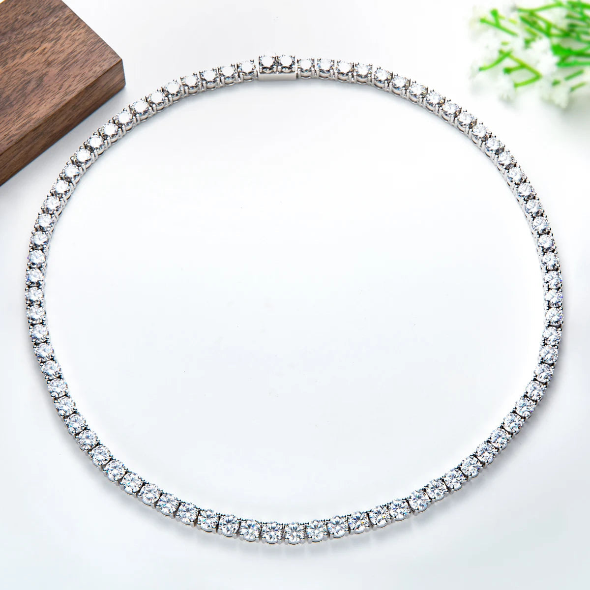 Riviera Moissanite Necklace