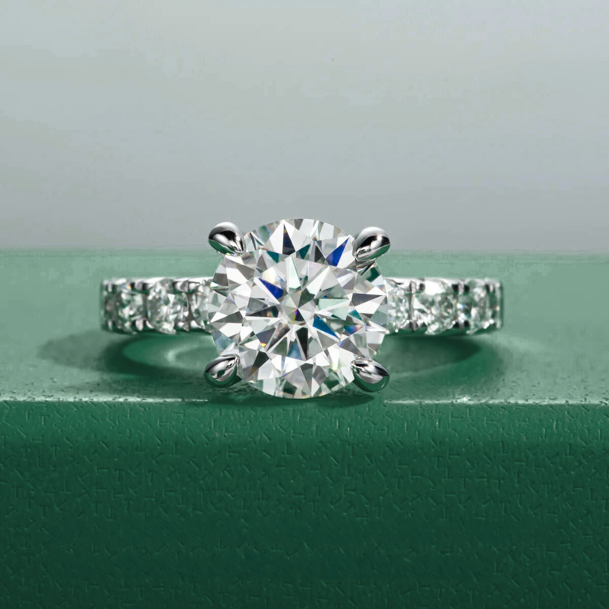 Celestial Moissanite Ring