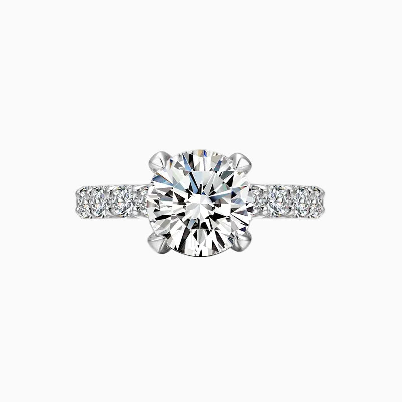 Éclat Blanc White Gold Engagement Ring