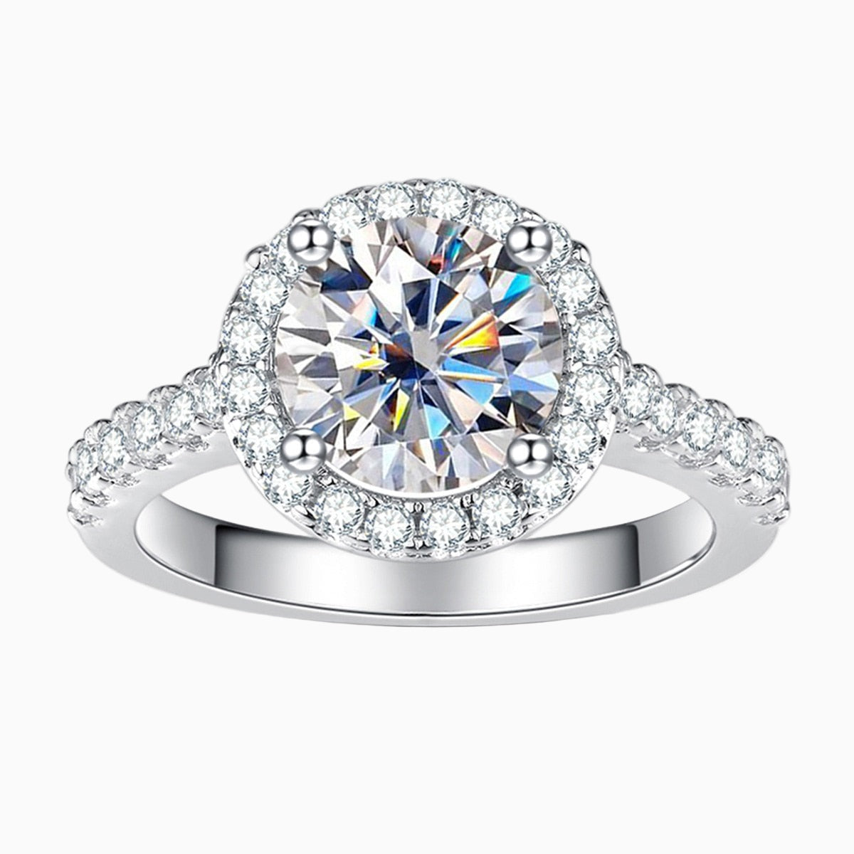Fil d'Or Moissanite Ring