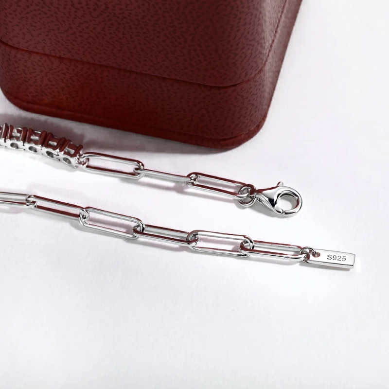 Riviera Balance Moissanite Bracelet