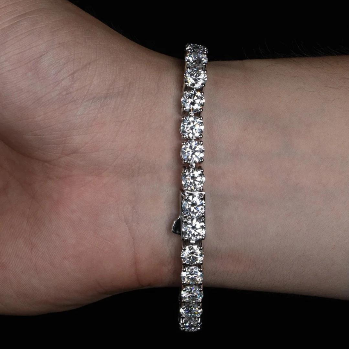 Riviera Bracelet 6.5mm Moissanite