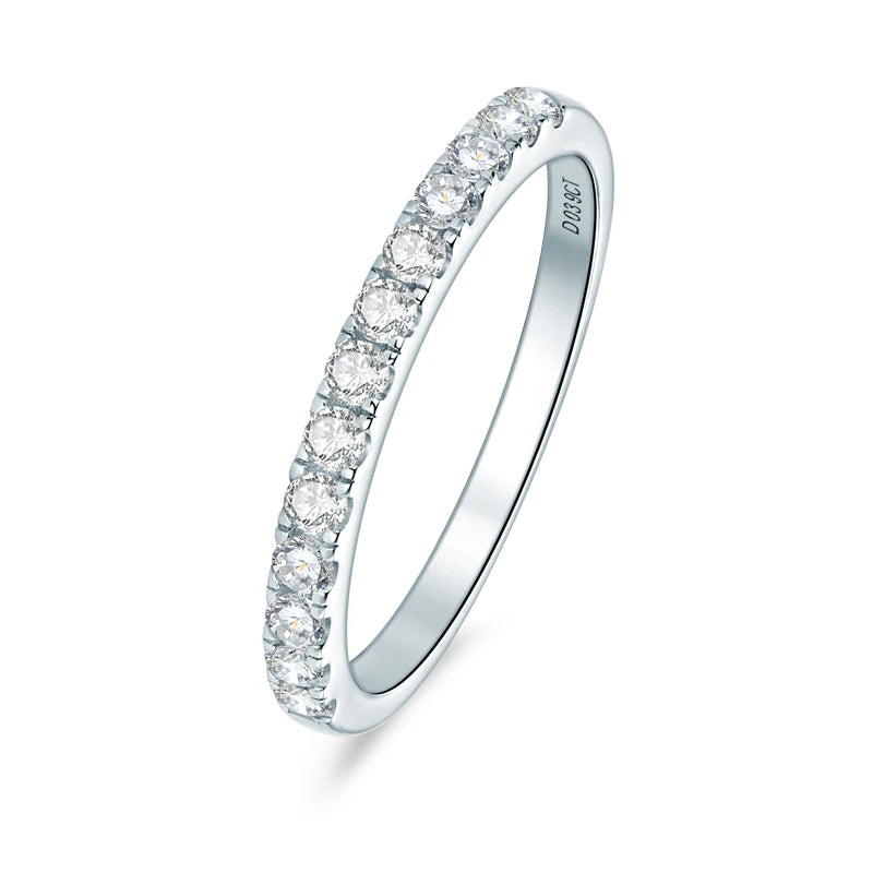 Engagement Ring with Half Wedding Ring