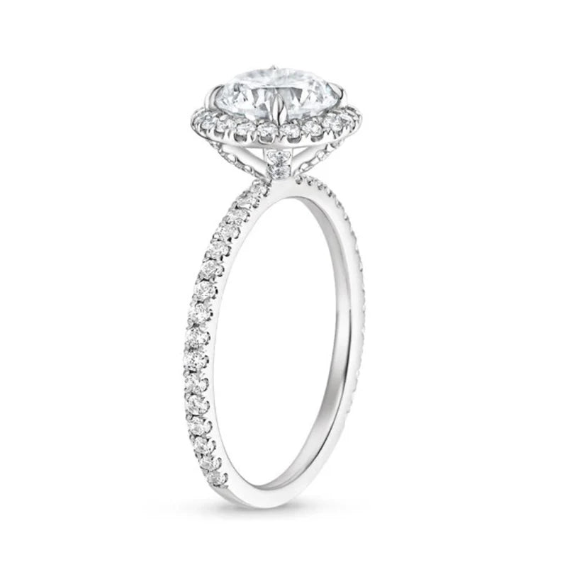 White Gold Engagement Ring