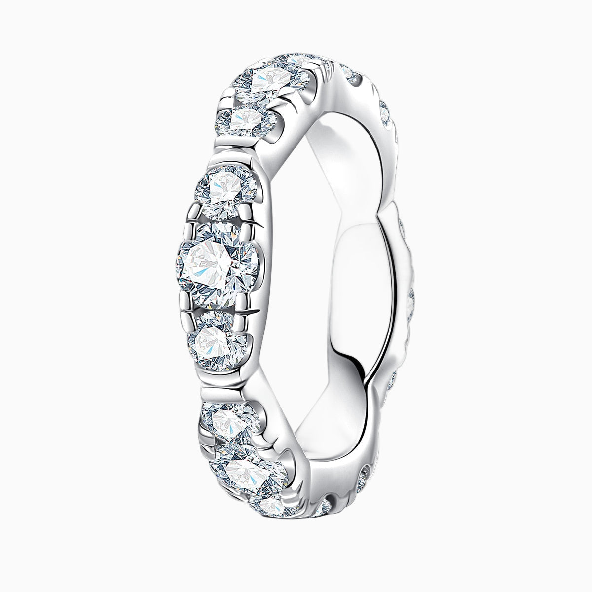 Variant Moissanite Wedding Ring