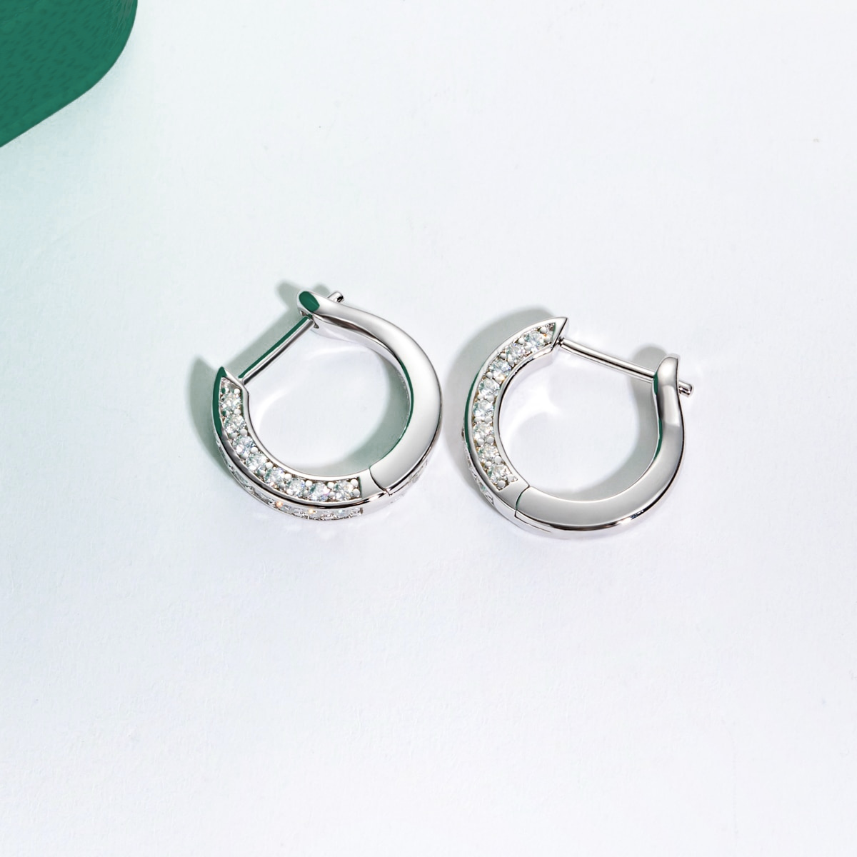 Earrings, Silver Earrings, Jewelry Earrings, Moissanite Earrings, Certified Moissanite Earrings