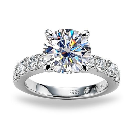 Celestial Moissanite Ring