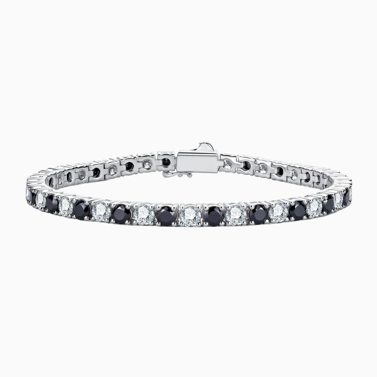 Riviera Noir & Blanc Moissanite Bracelet