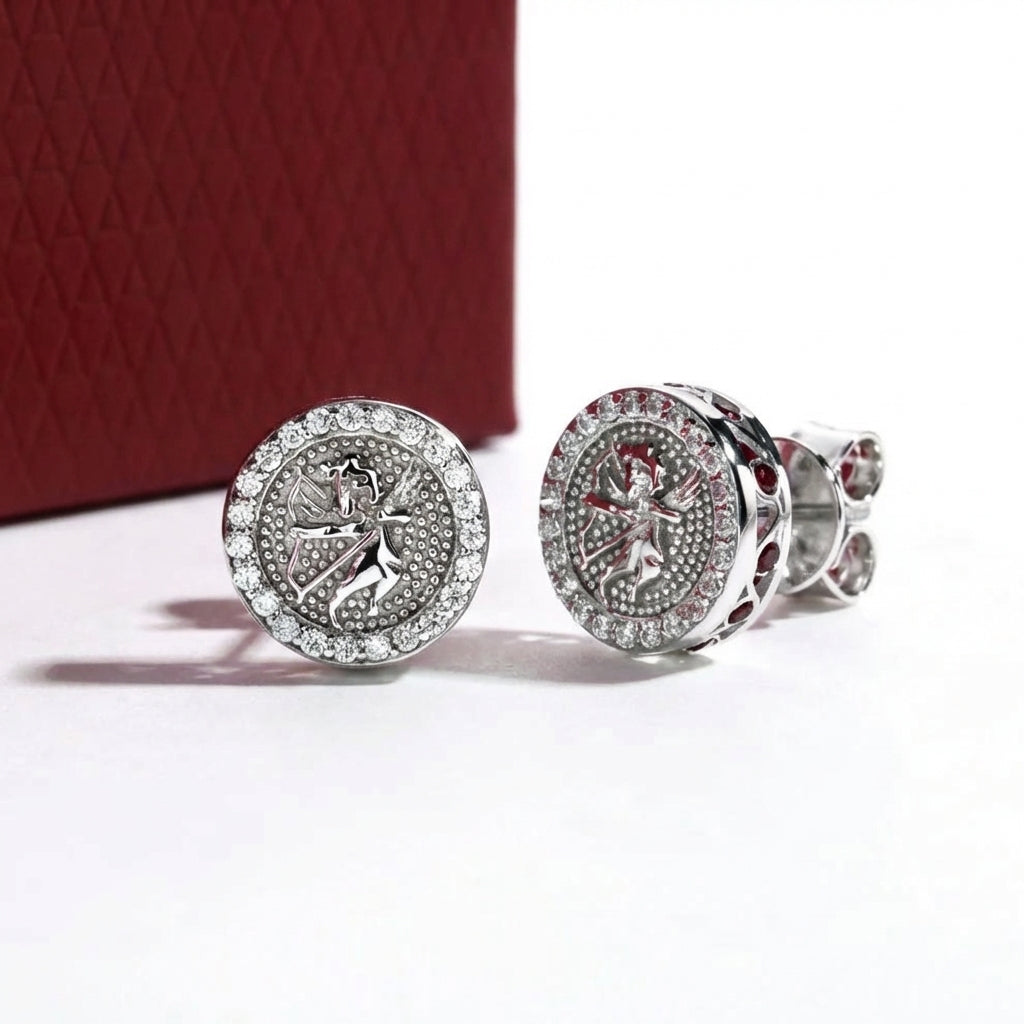 Ange de Lumière Moissanite Earrings