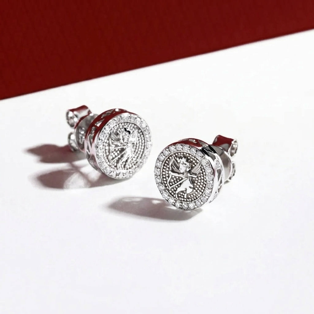 Ange de Lumière Moissanite Earrings