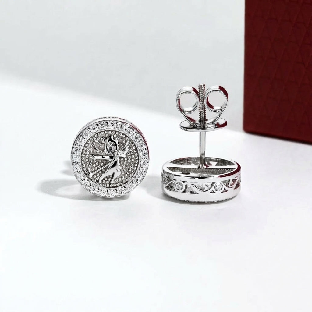 Ange de Lumière Moissanite Earrings