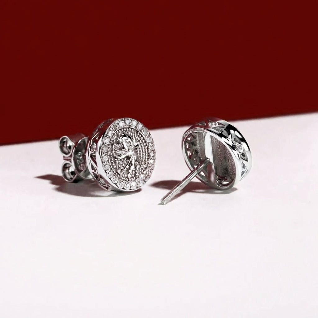 Ange de Lumière Moissanite Earrings