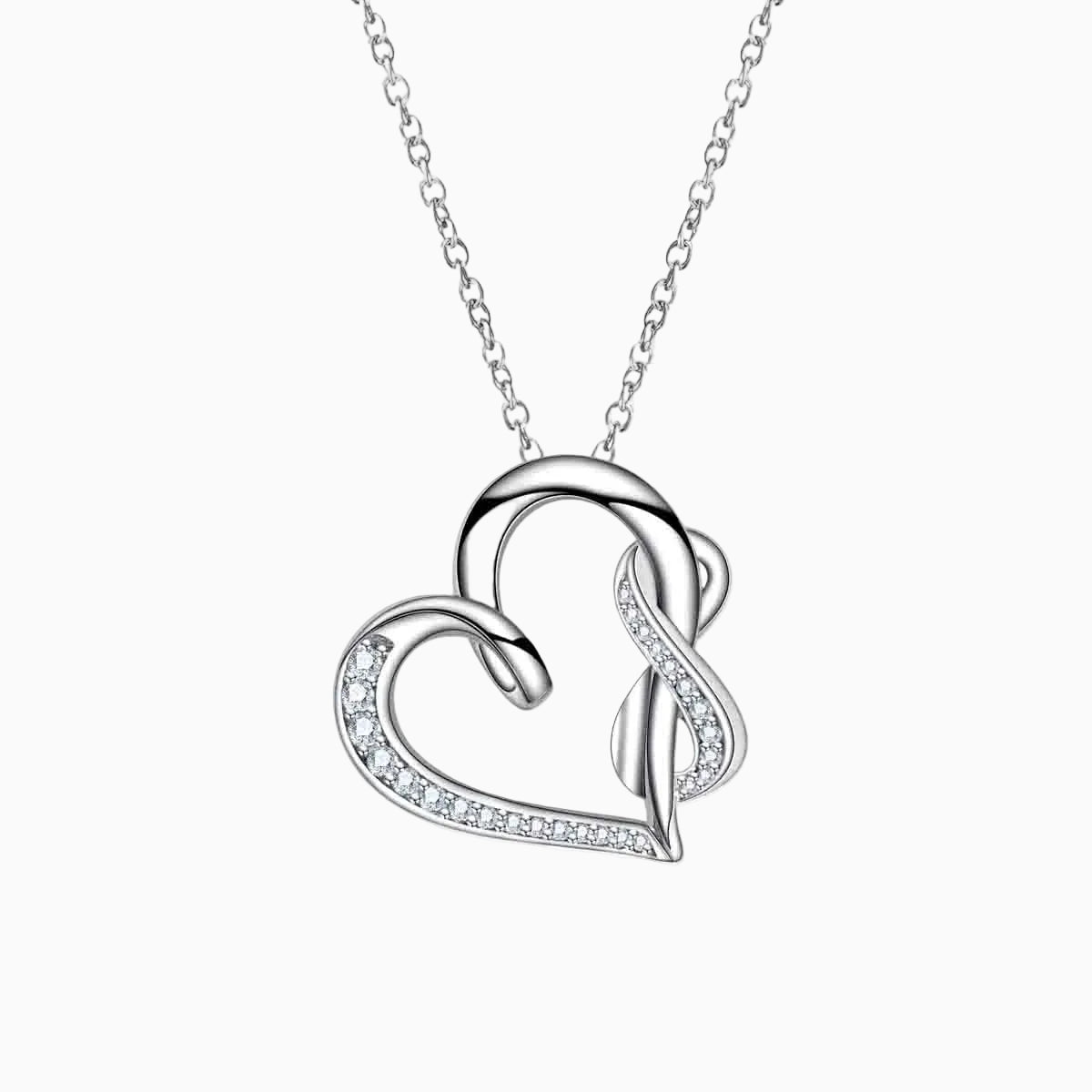 Amour Infini Moissanite Necklace