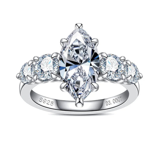 Claire Moissanite Ring