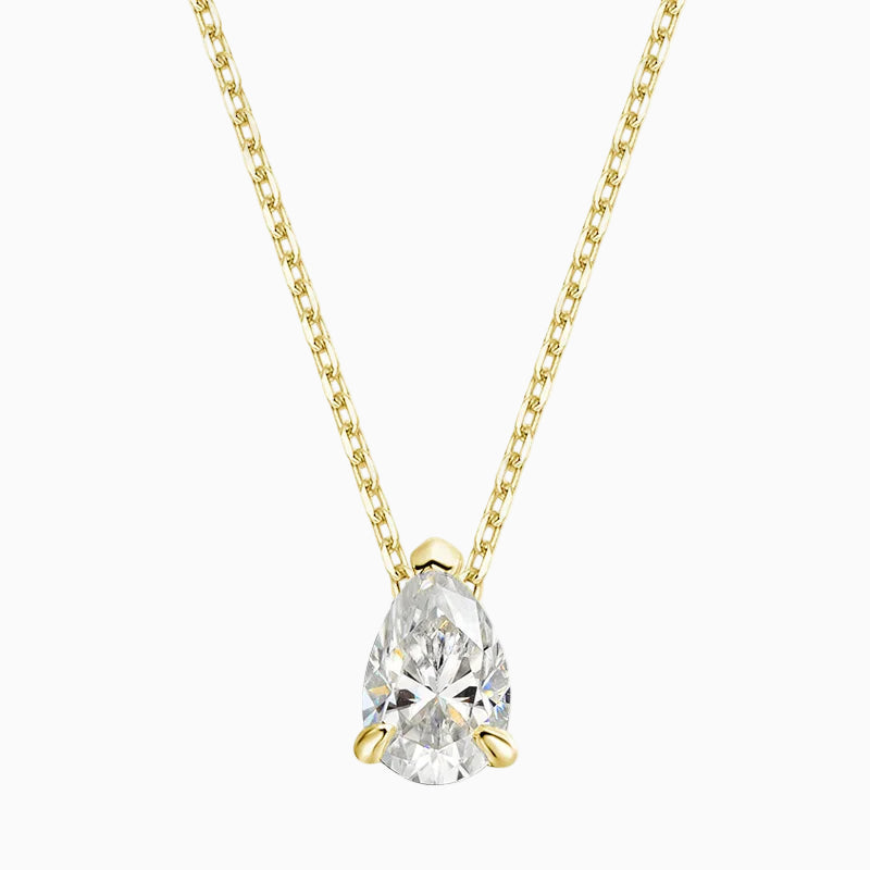 Lumina Moissanite Necklace in Silver