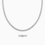 Large Riveira Moissanite Necklace