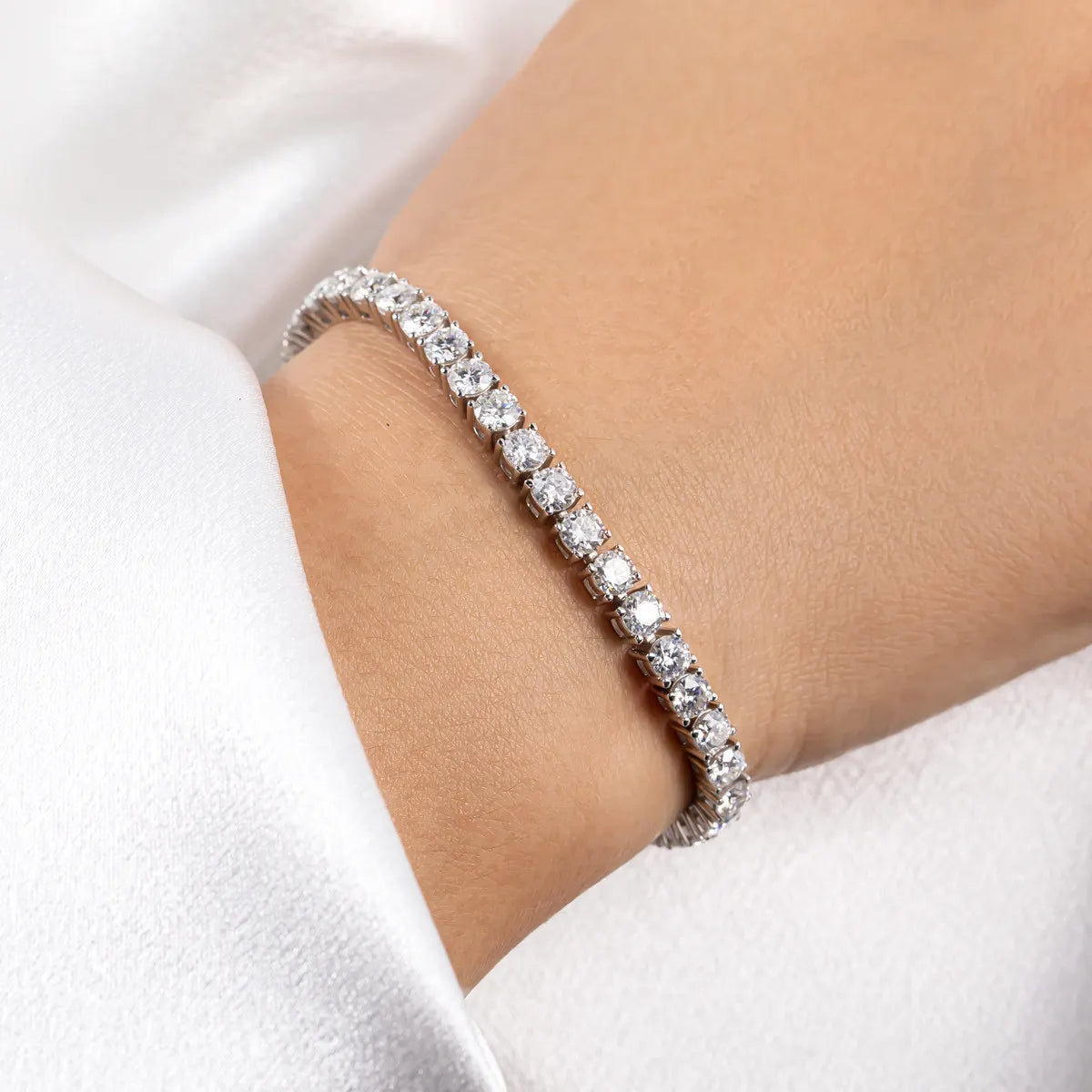 Riviera Brillant Moissanite Bracelet