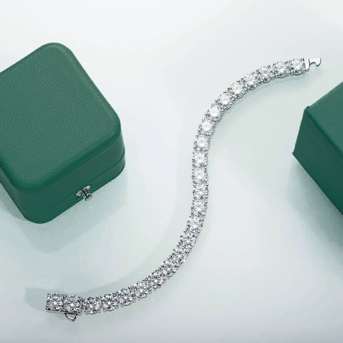 Riviera Bracelet 6.5mm Moissanite