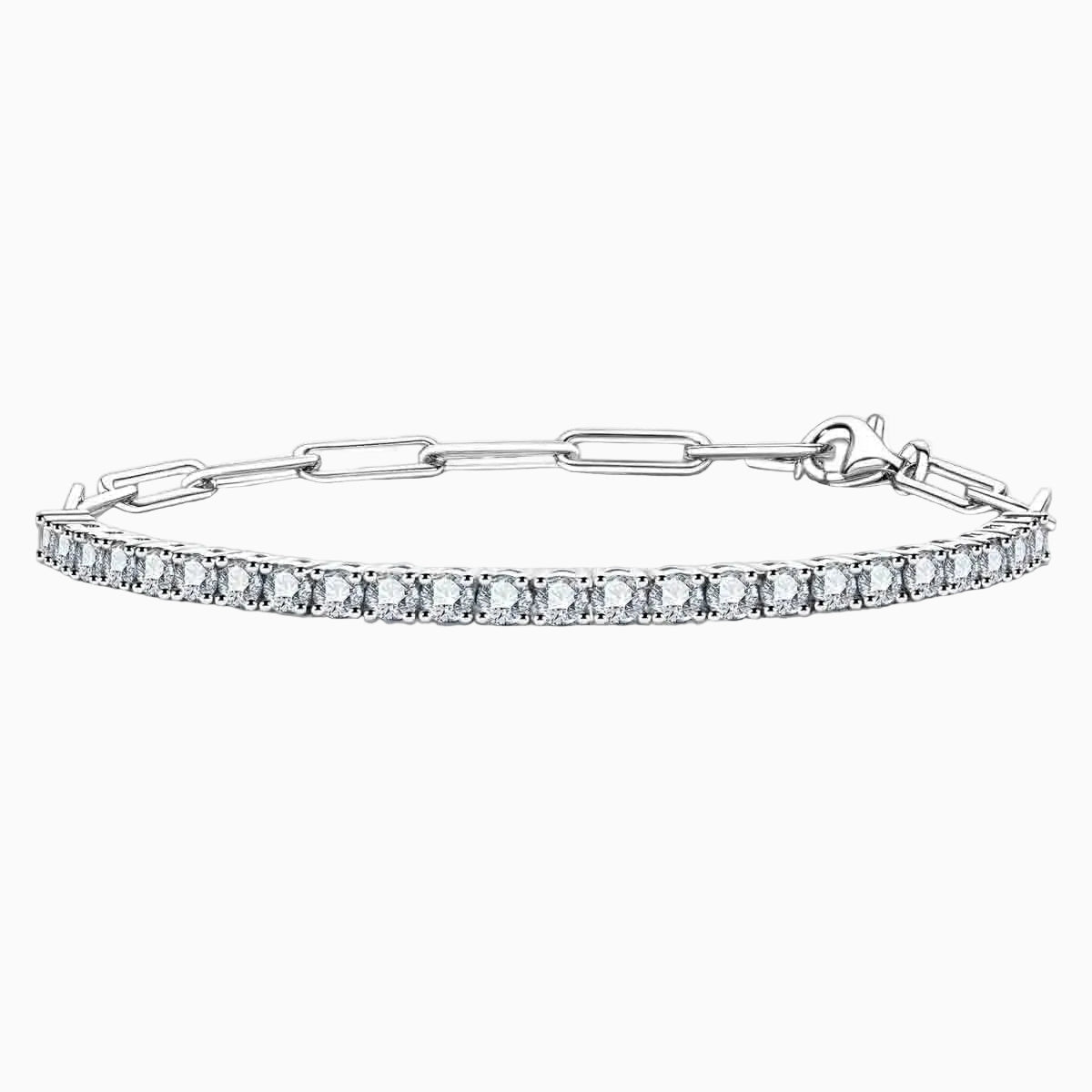 Riviera Balance Moissanite Bracelet
