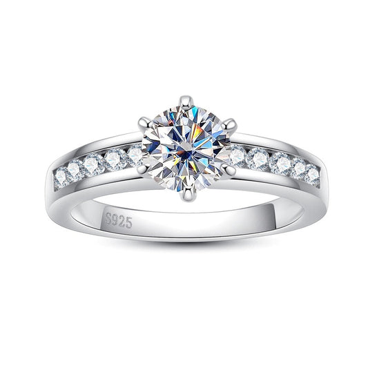Galaxy Moissanite Ring