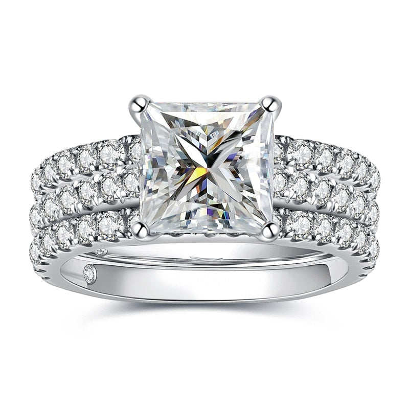 Princess Moissanite Set 