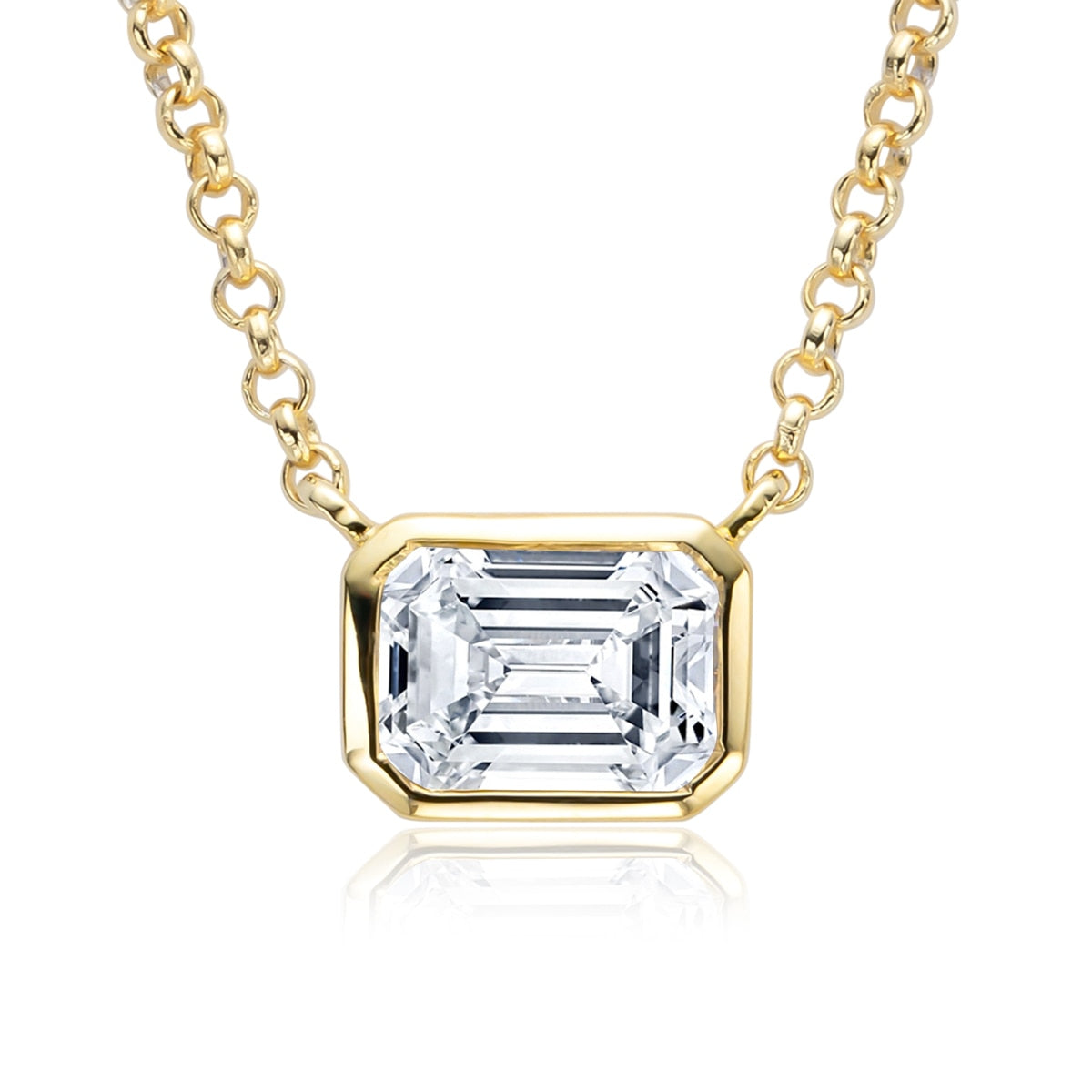 Lauren Gold Moissanite Necklace