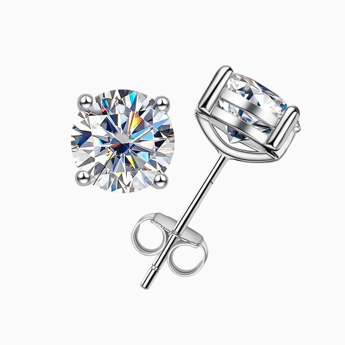 Brillant Or 10k Moissanite Earrings